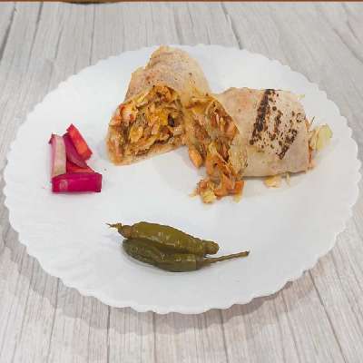 Chicken Shawarma Roll (Rumali)