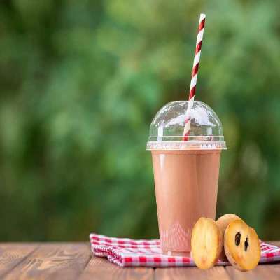 Chickoo Milk Shake