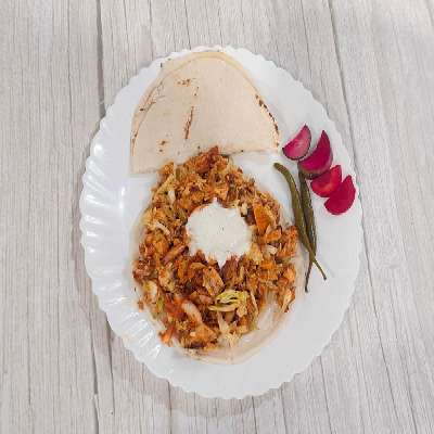 Chicken Shawarma Plate (Kubbus)