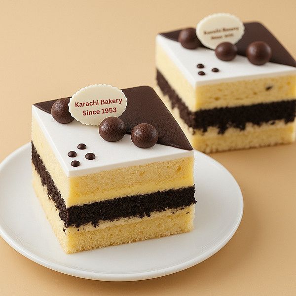 Choco Vanilla Delight Pastry