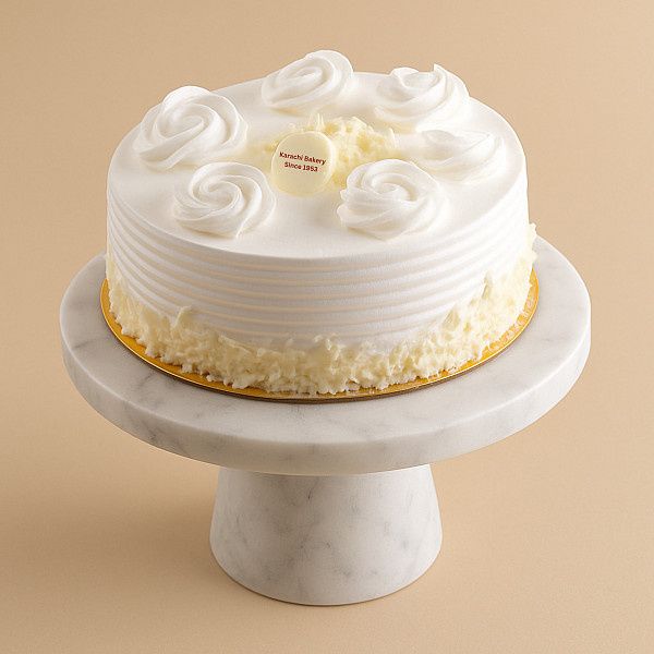 Litchi Ice Cream Cake (1 Kg)