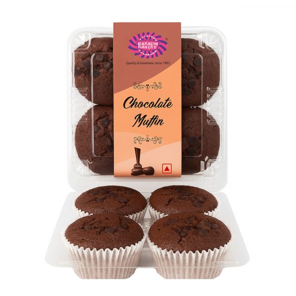 Chocolate Muffin (Pack Of 4) Egg
