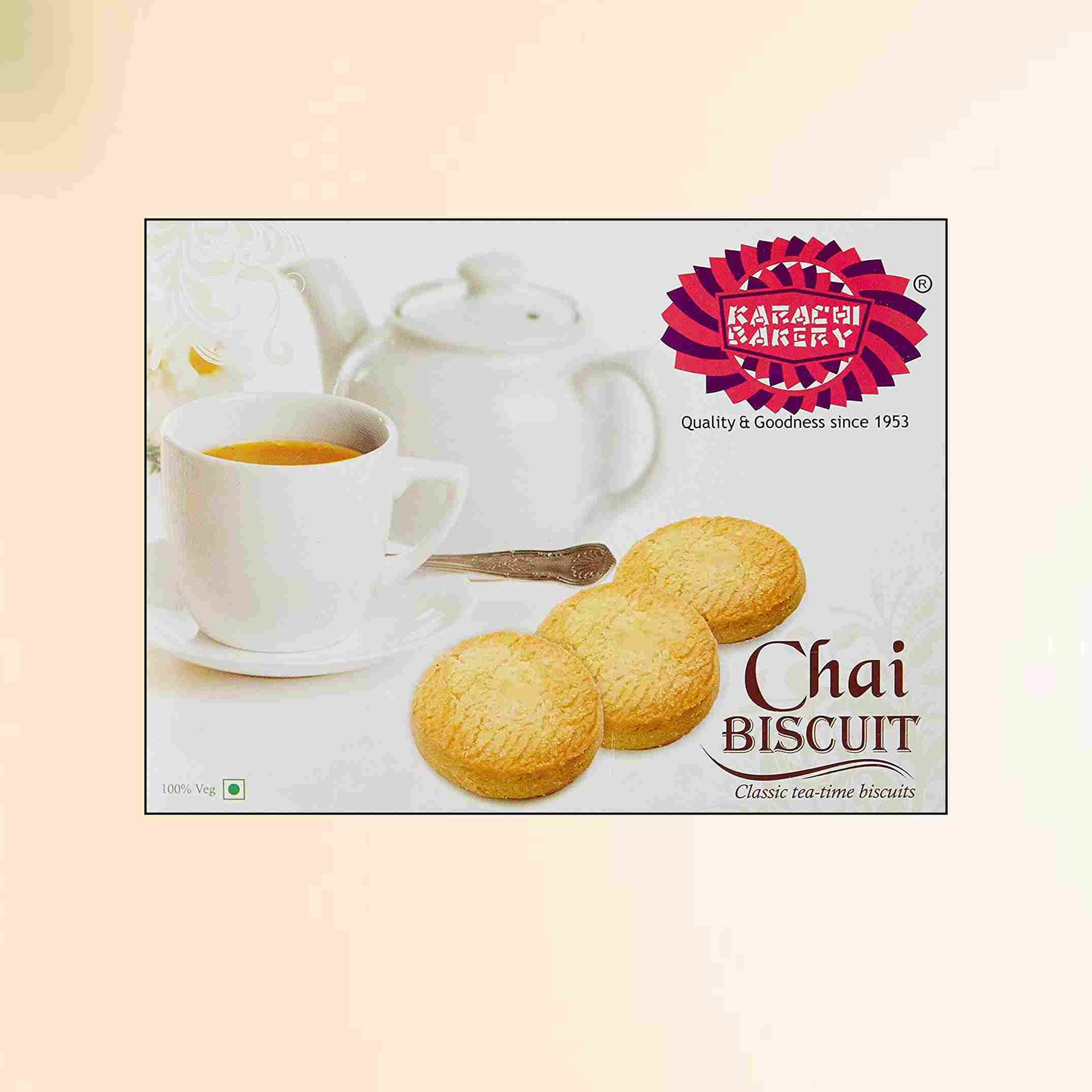 Chai Biscuit 400g Mrp 180 ( 1Case :36 Boxes ) U3