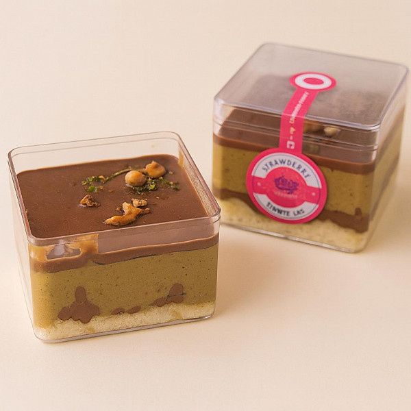 Strawberry Kunefe Jar