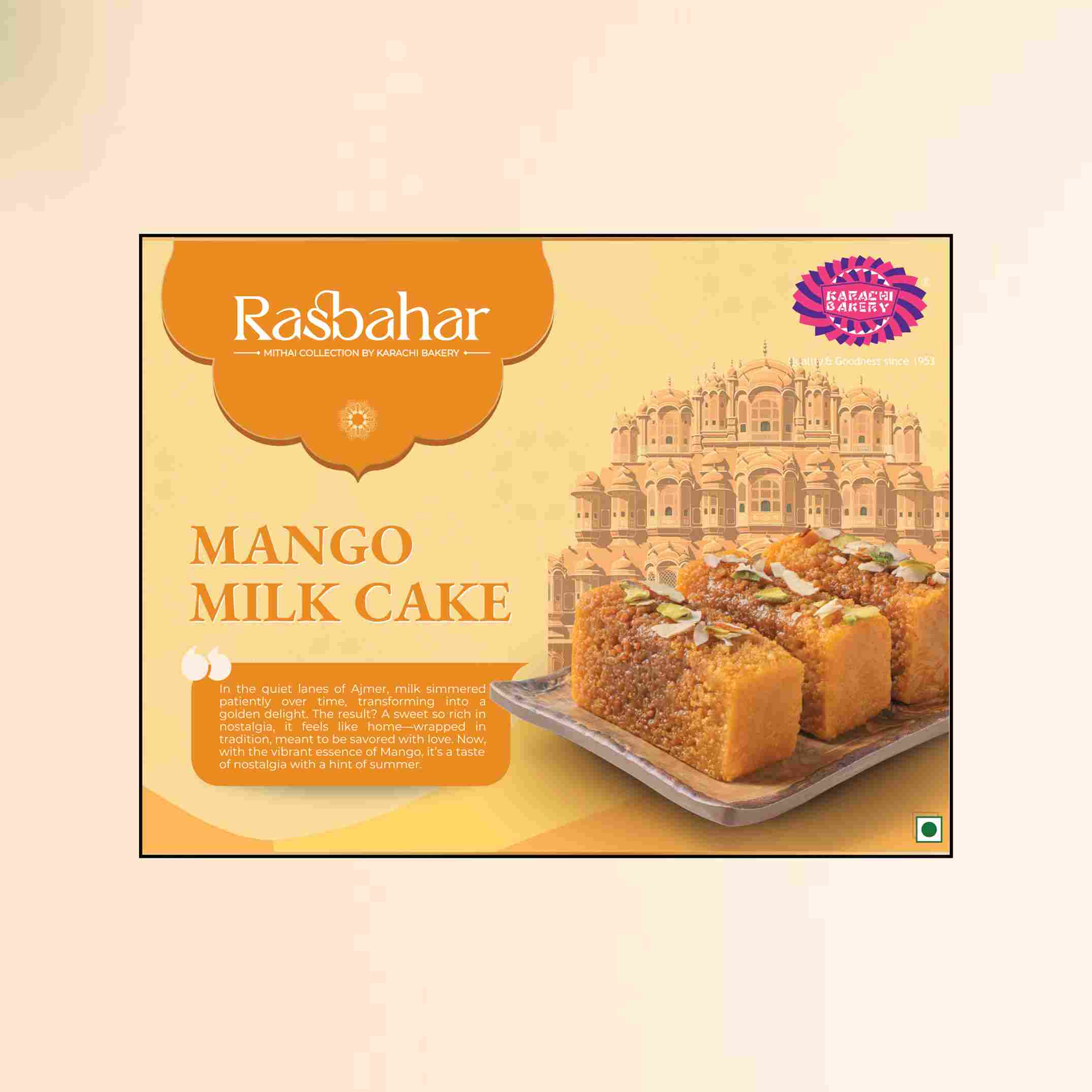 Mango Milk Cake 500g