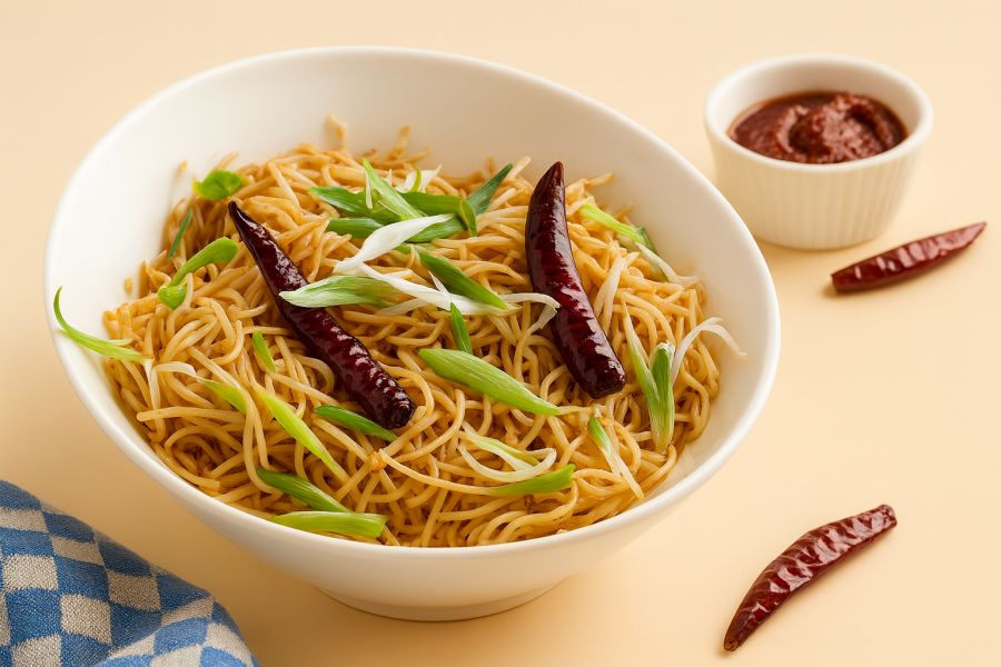 Butter Chilli Garlic Noodles