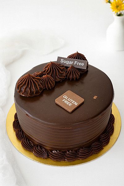 Sugar Free (Gluten Free) Chocolate Cake 500g
