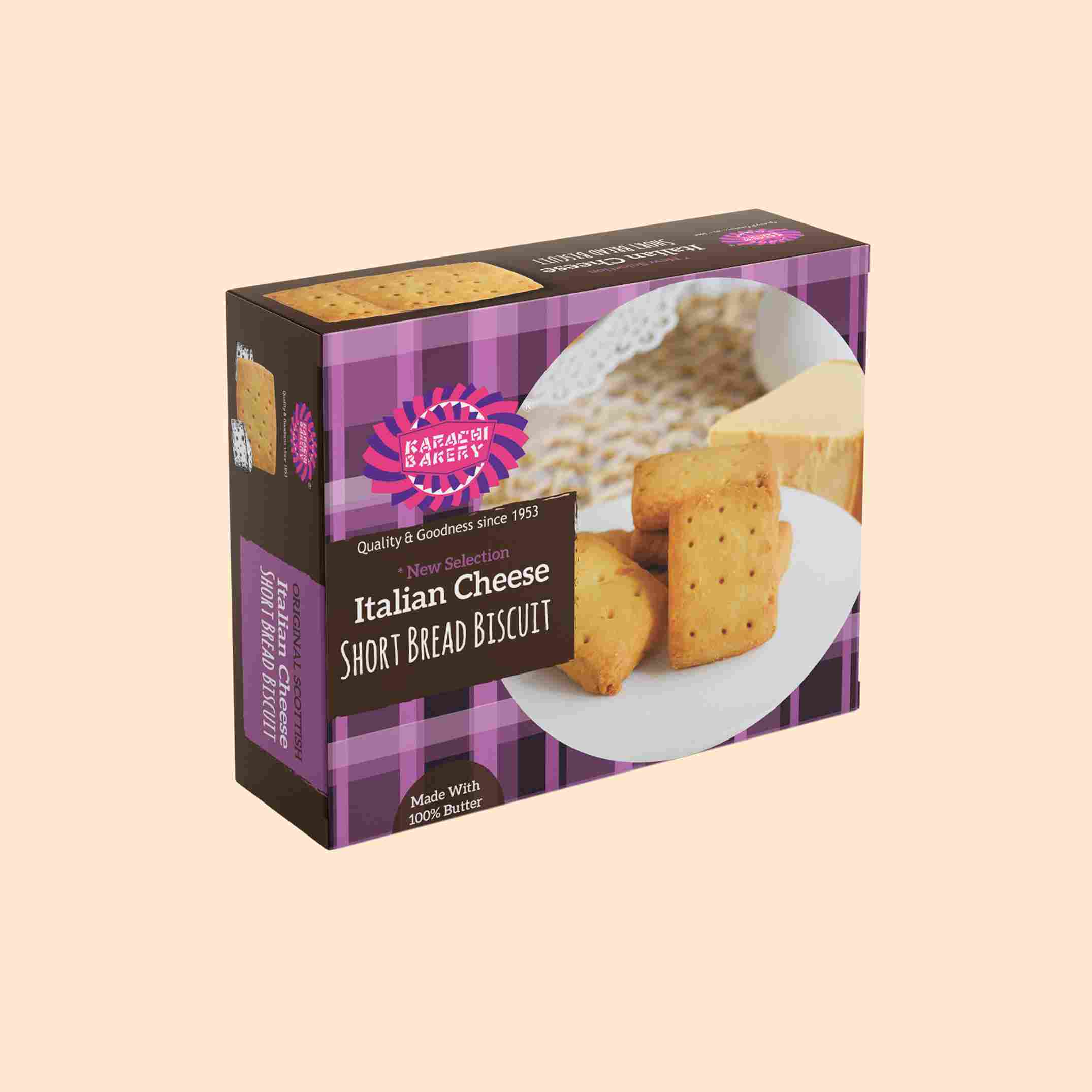 Italian Cheese Shortbread Biscuit 250g Mrp 230 (1 Case : 54 Boxes) LF
