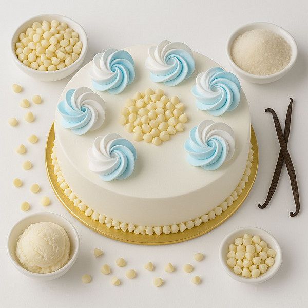 Lactose Free Vanilla Ice Cream Cake 500g