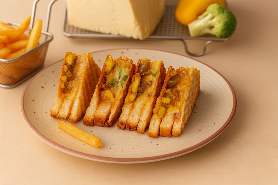 Tandoori Paneer Sandwich