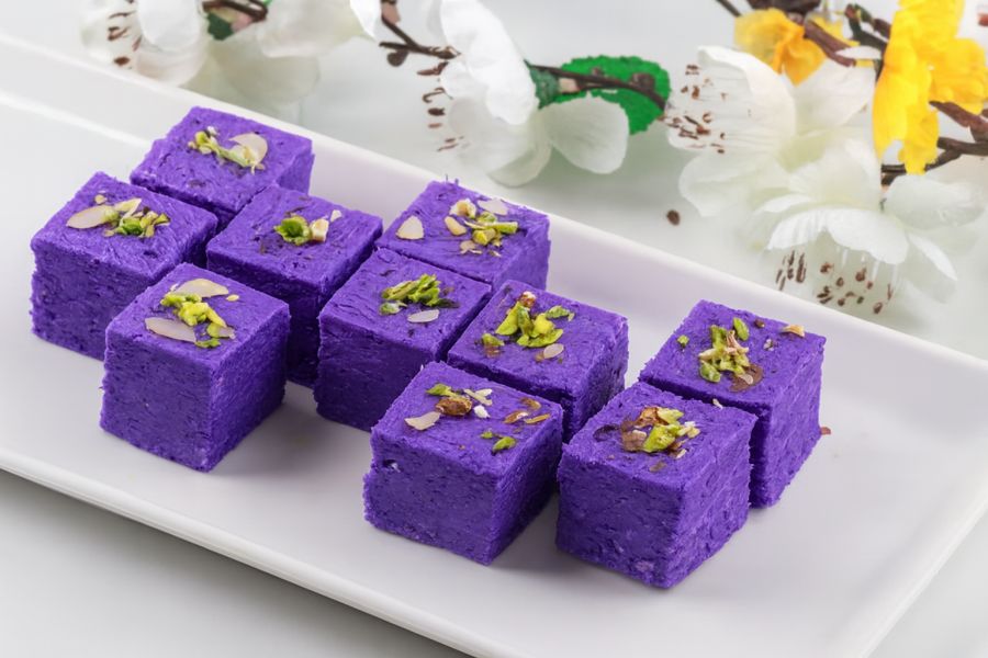 Blueberry Soan Papdi (200 Gms)