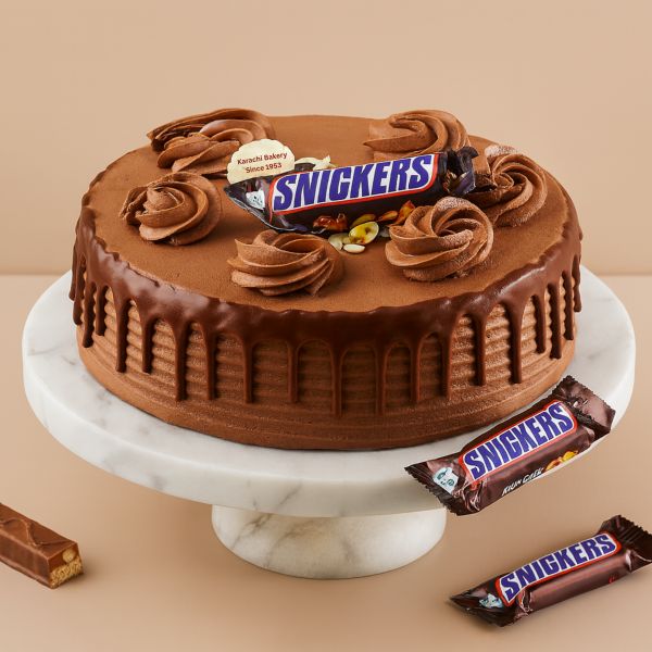 Snickers Ice Cream Cake (1 Kg)