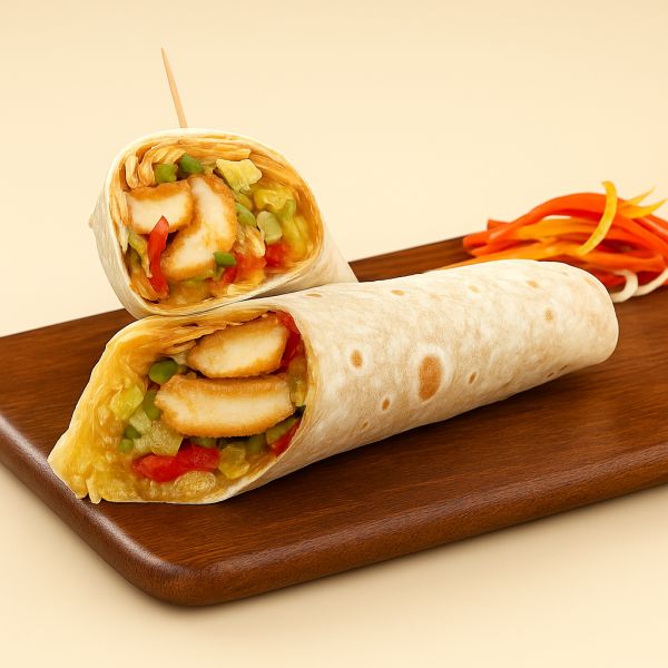 Tawa Paneer Wrap