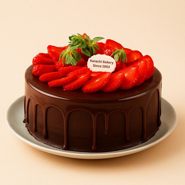 Chocolate Strawberry Cake