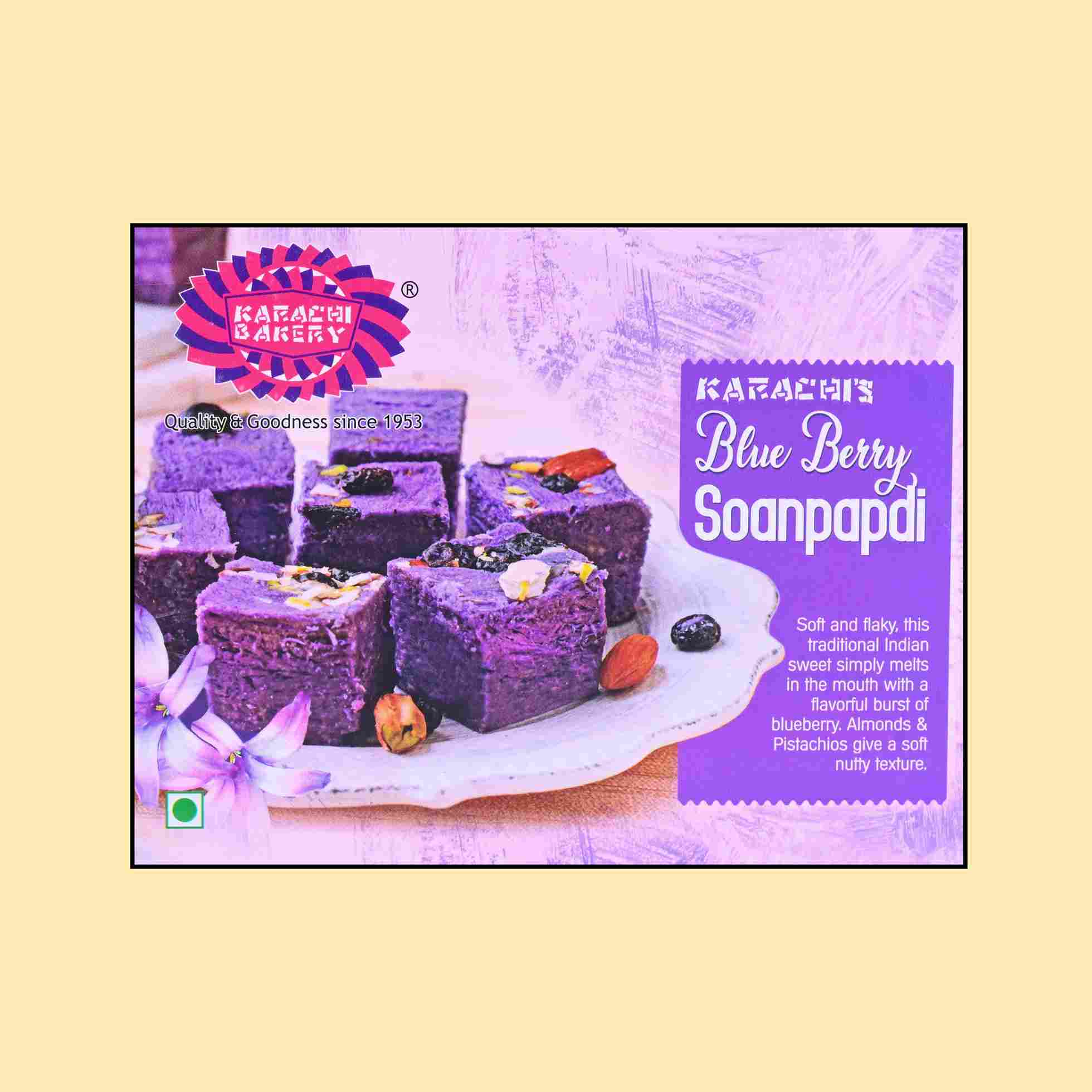 Blueberry Soan Papdi 200g
