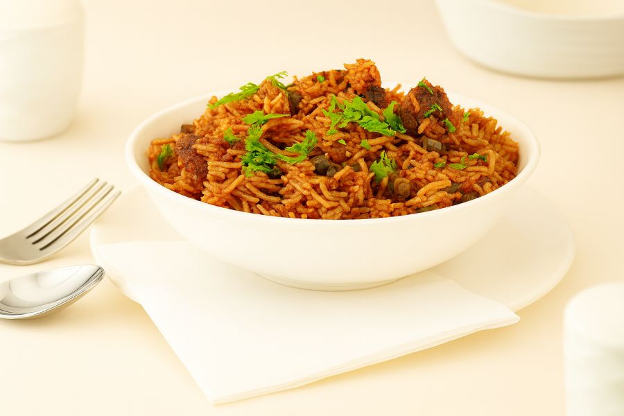 Manchurian Rice Bowl