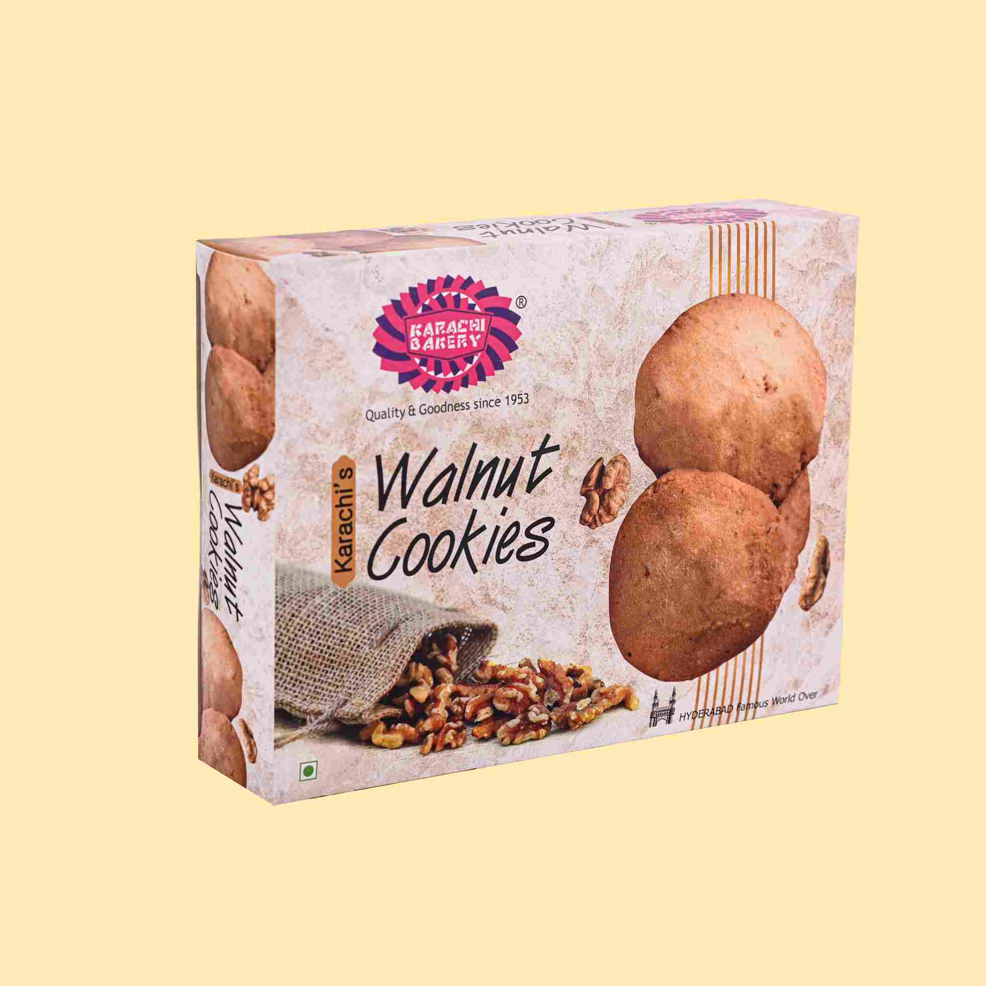 Walnut Cookies 250g Mrp 265 (1 Case : 54 Boxes) U2