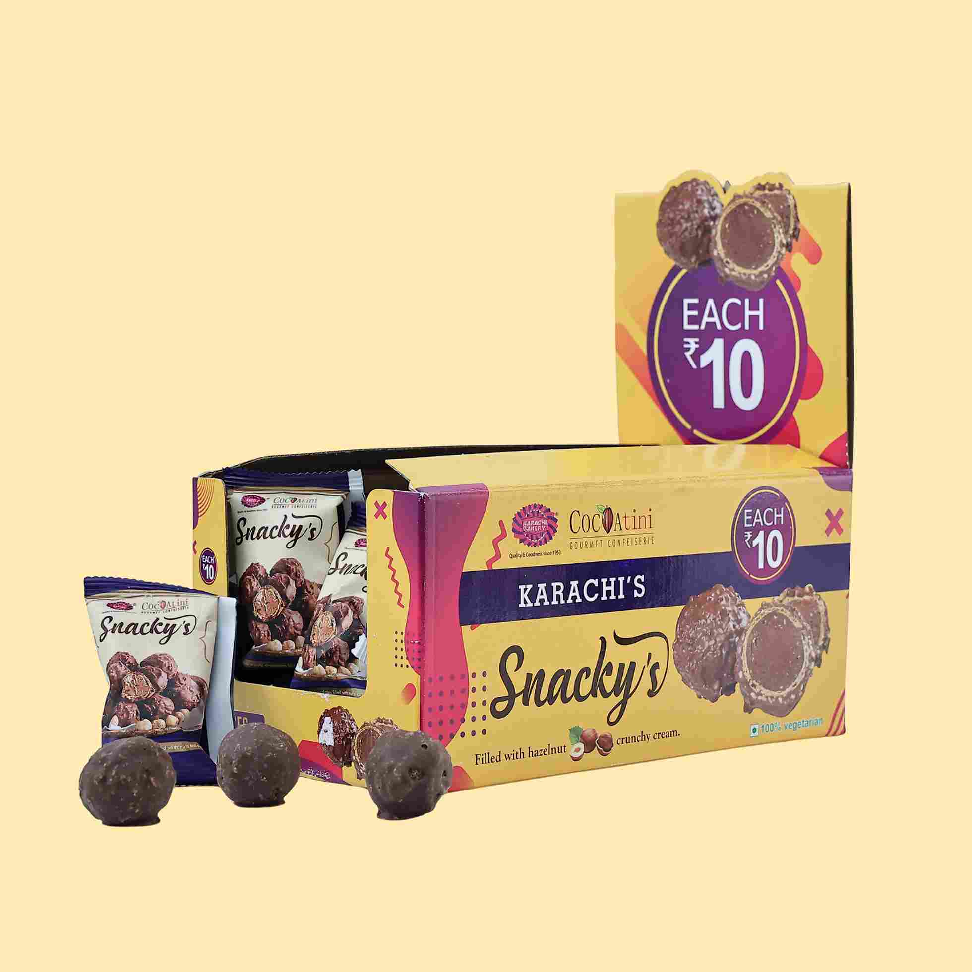 Karachis Snackys 450g 30pcs Cardboard Box (1 case=12 boxes)