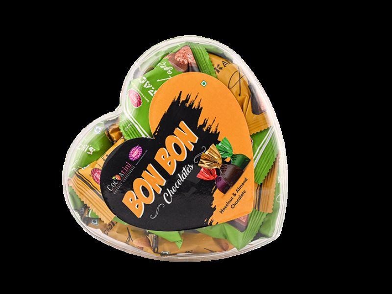 Bon Bon Chocolates Assorted Centrefilled Heart 170g