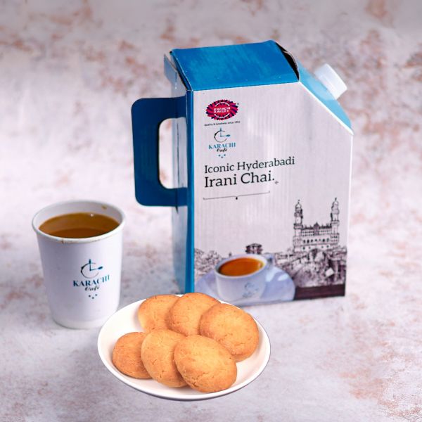 Osmania Biscuit 200g & Irani Chai (Serves 4)