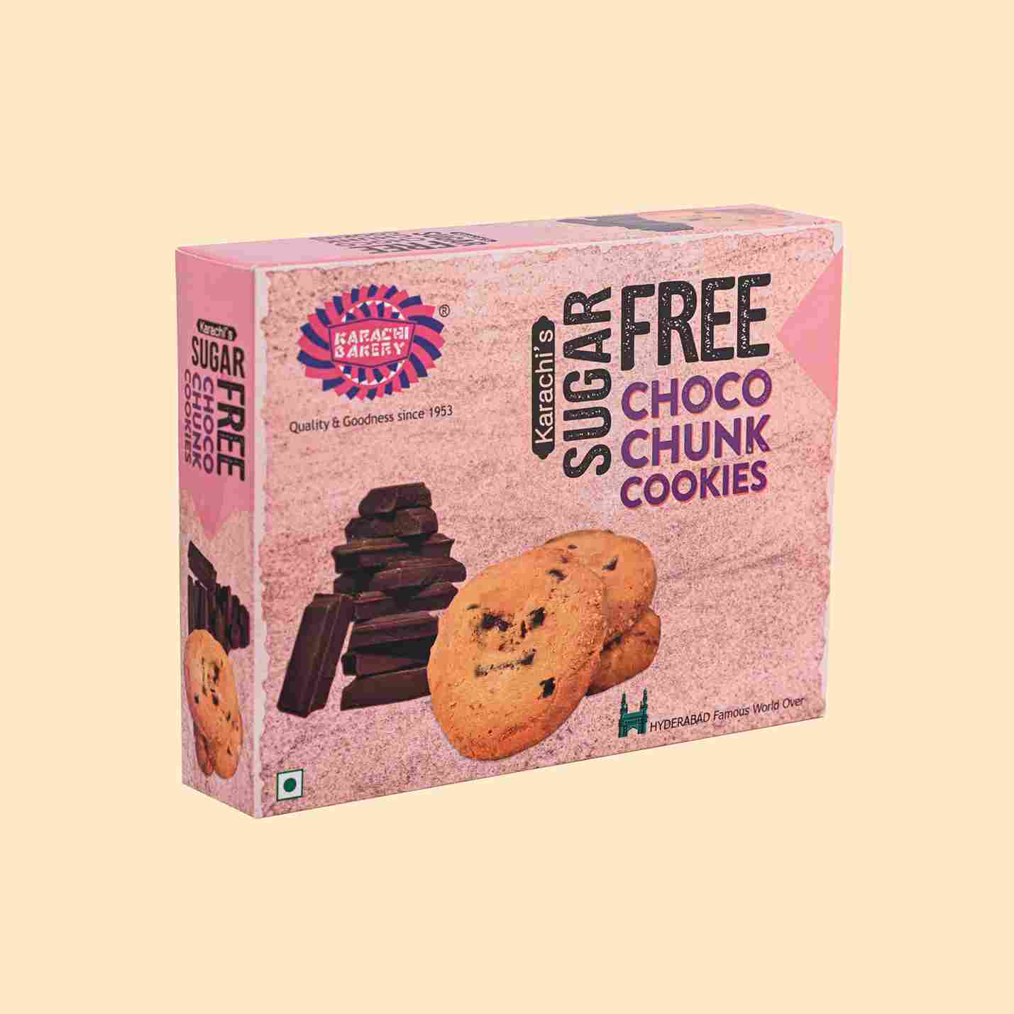 Sugar Free ChocoChunk Cookies