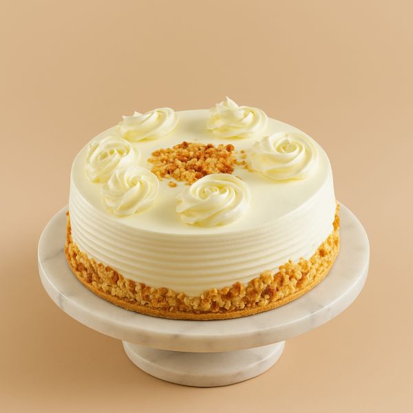 Roasted Almond Ice Cream Cake (1 Kg)