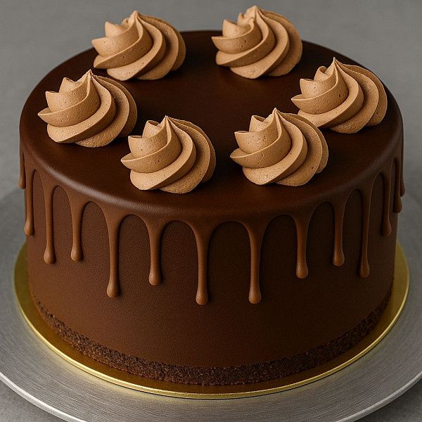 Gelato Chocolate Vegan Ice Cream Cake