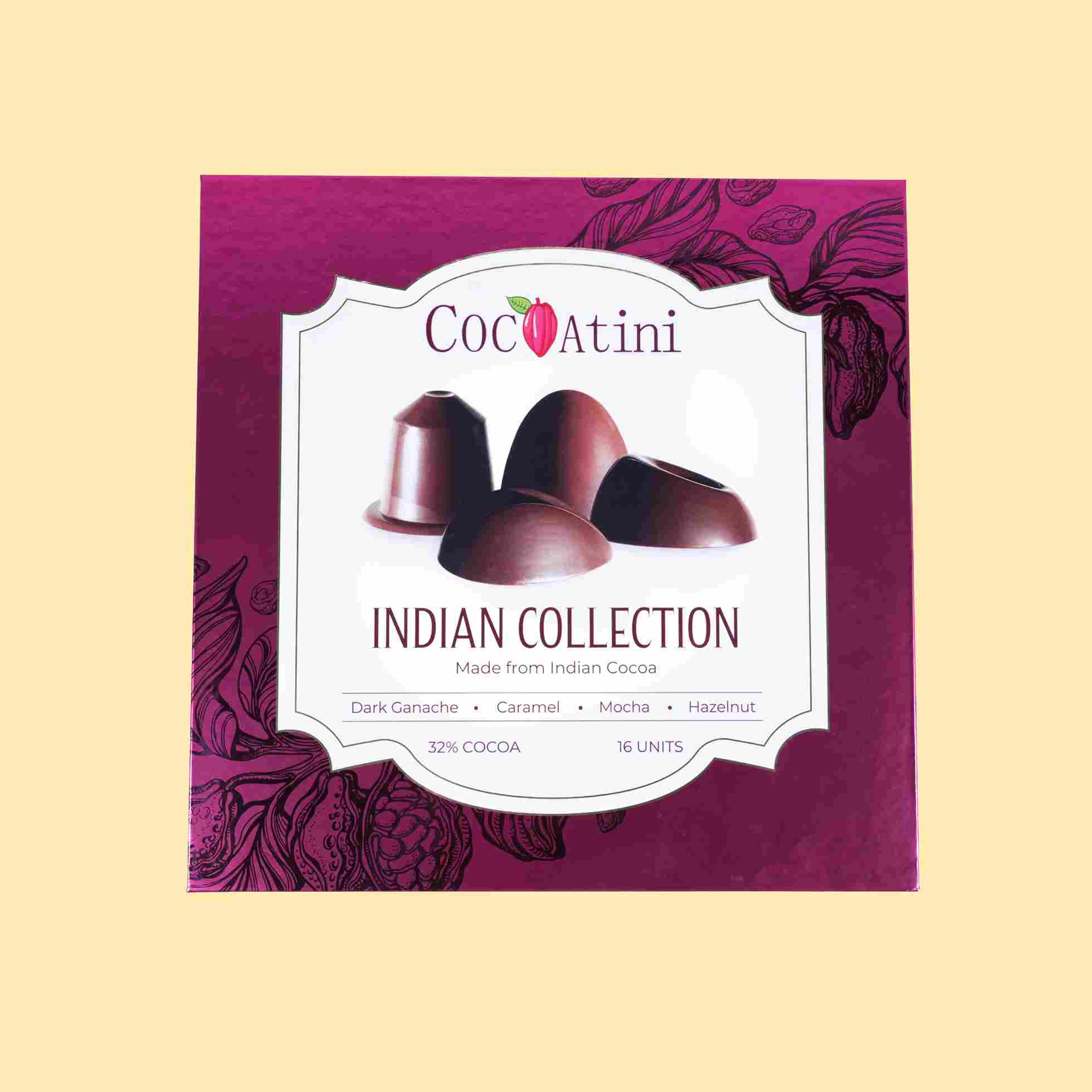 Indian collection 180g (32% Cocoa)