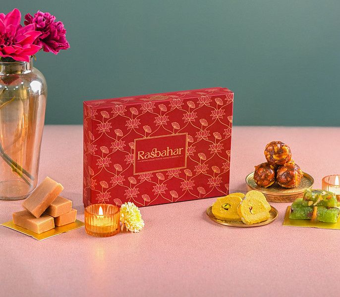 Rasbahar Assorted Sweet Box 500g