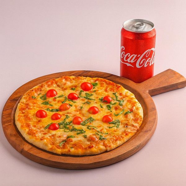 Classic Margarita Pizza 6inch With Coke