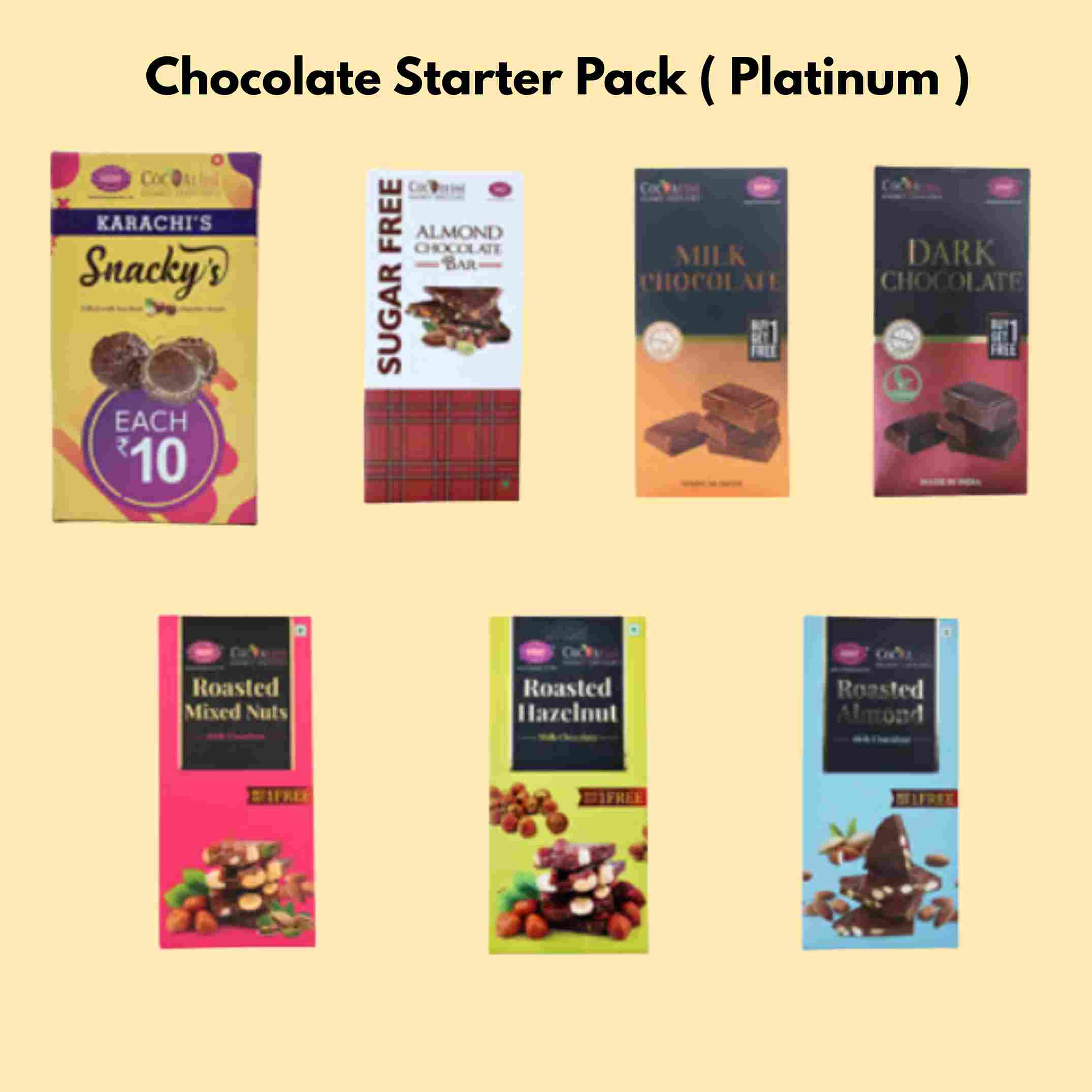 Chocolate Starter Pack ( Platinum ) (1 Case) (Mrp : 15200)