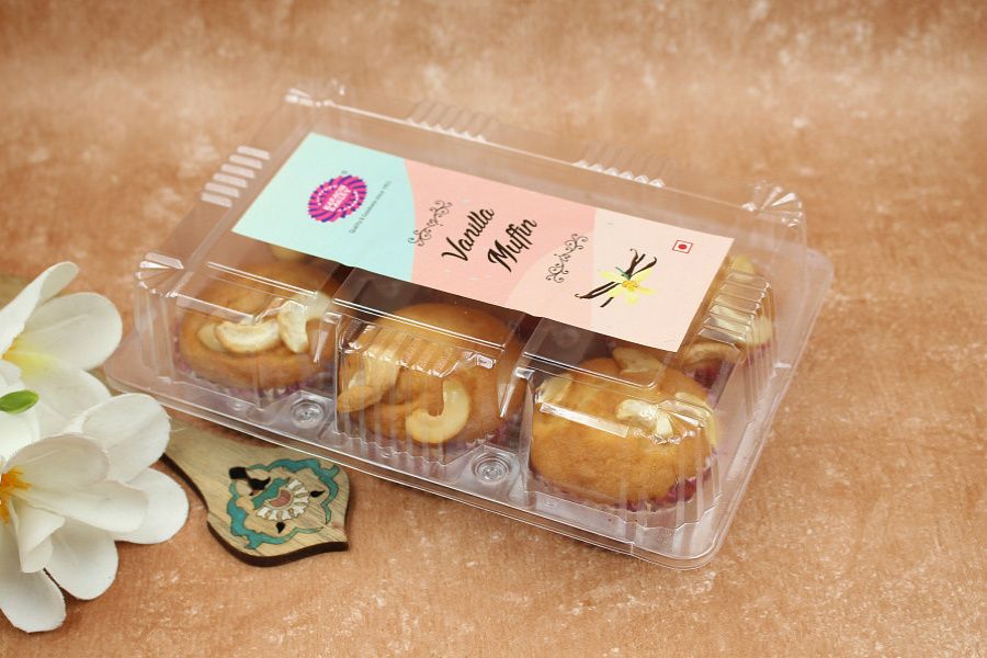 Vanilla Muffin (Pack Of 6) [Eggless]