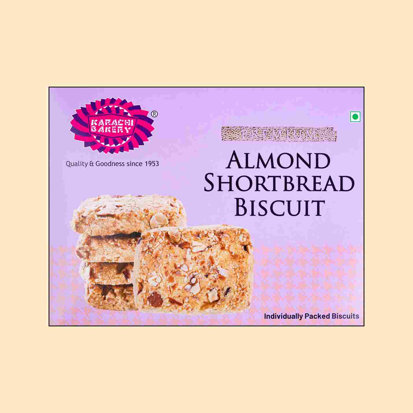 Premium Almond Short Bread 300g