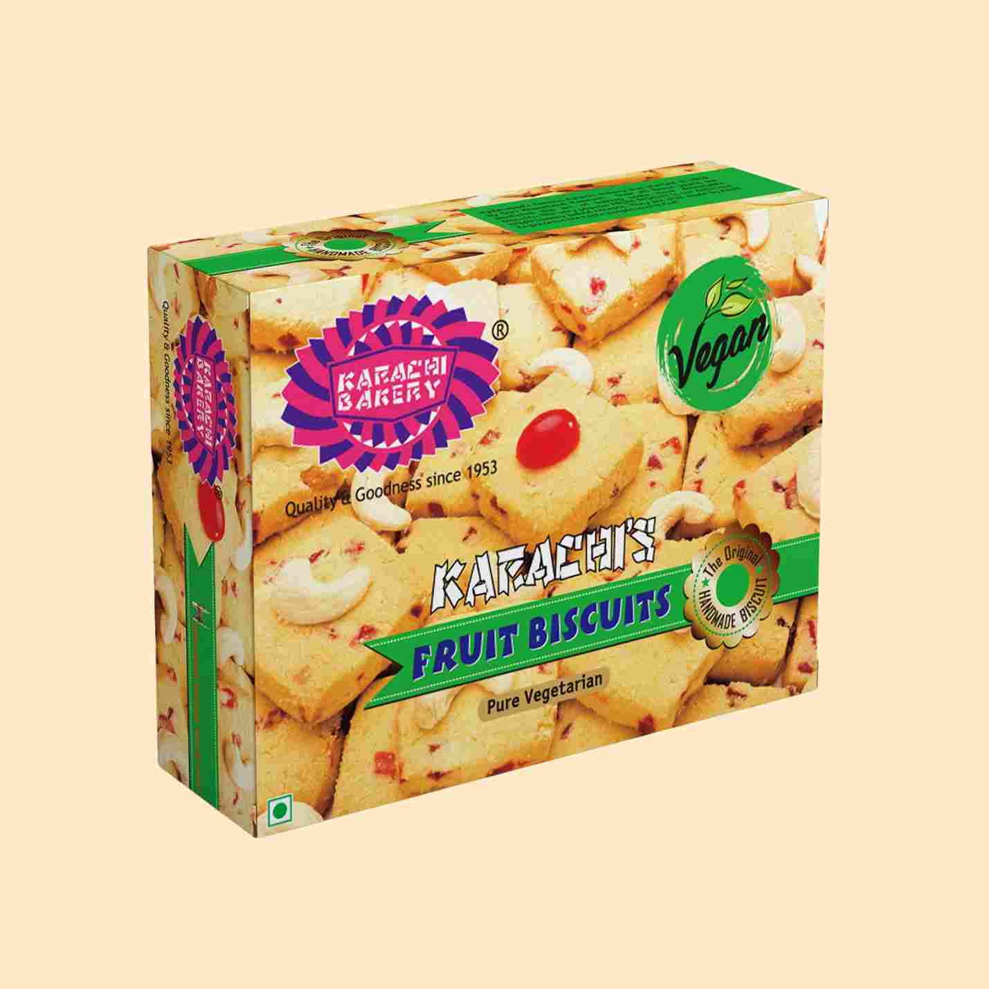 Vegan Fruit Biscuits 400g