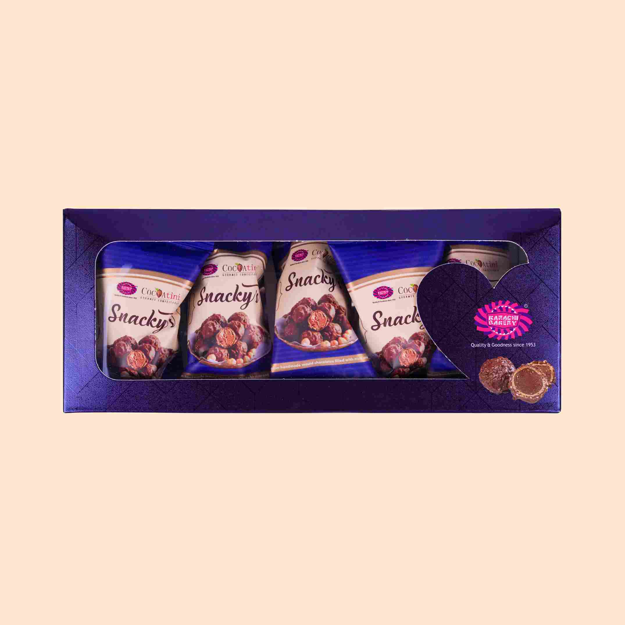 Snacky 5 Pcs 75g Window Box – ( 1 Case : 80 Pcs )