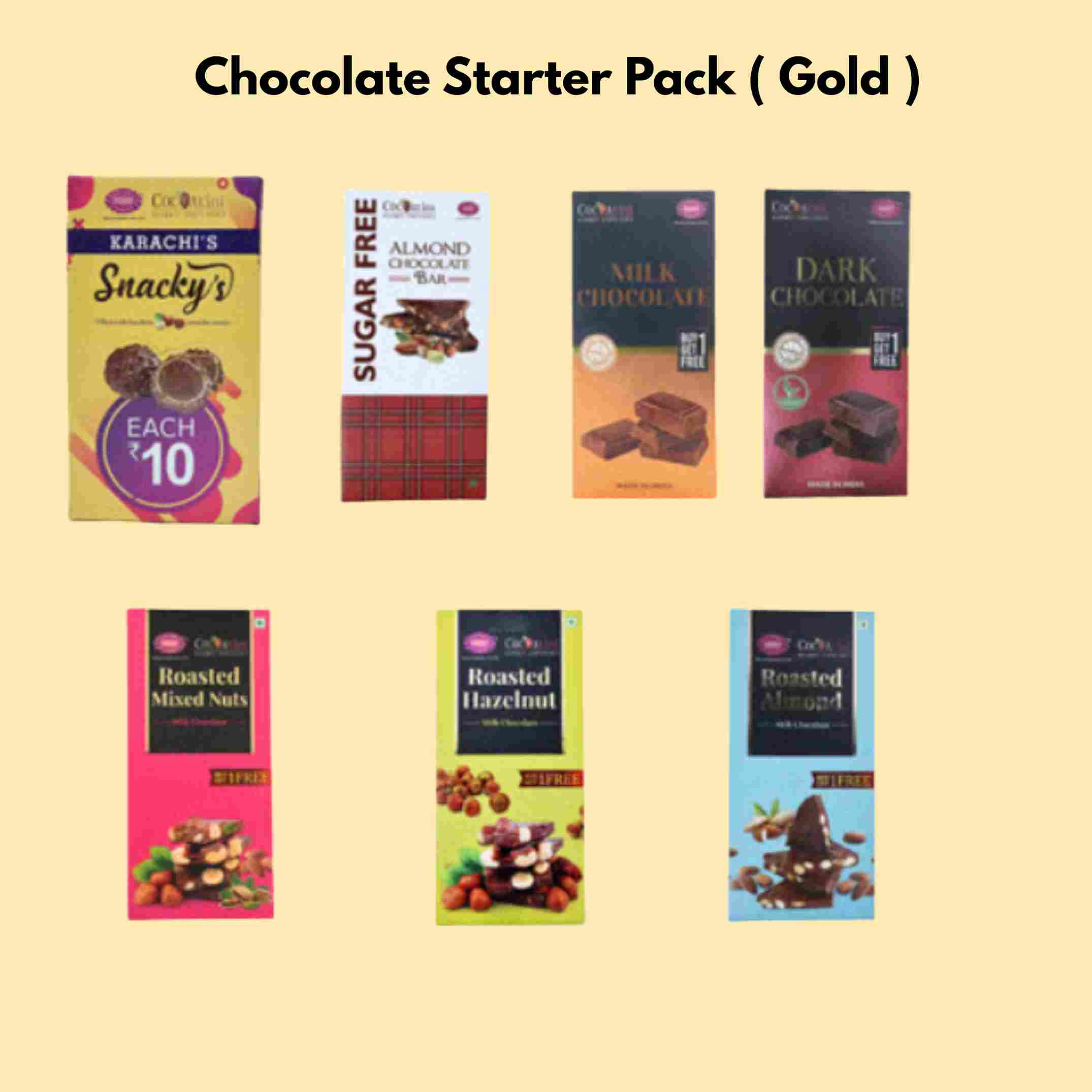 Chocolate Starter Pack (Gold) : 1 Case ( MRP 11300)