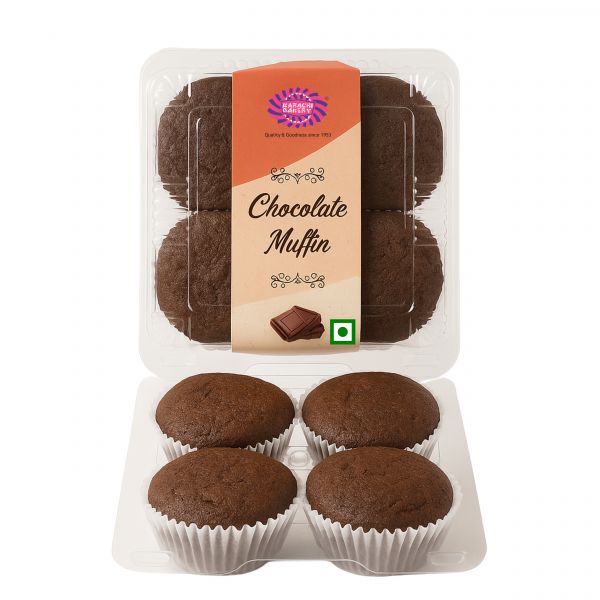 Chocolate Muffin (Pack Of 4) Eggless