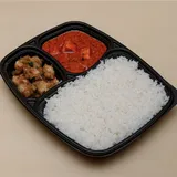 Ghee Rice with Paneer Butter Masala & Gobi Manchurian