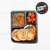3 Coin Parotta, Hyderabadi Boneless Chicken Gravy & Popcorn Kebab