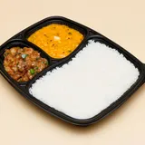 Ghee Rice, Dal Fry & Gobi Manchurian