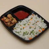 Veg Fried Rice & Gobi Manchurian