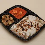 2 Naan, Paneer Butter Masala and Gobi Manchurian