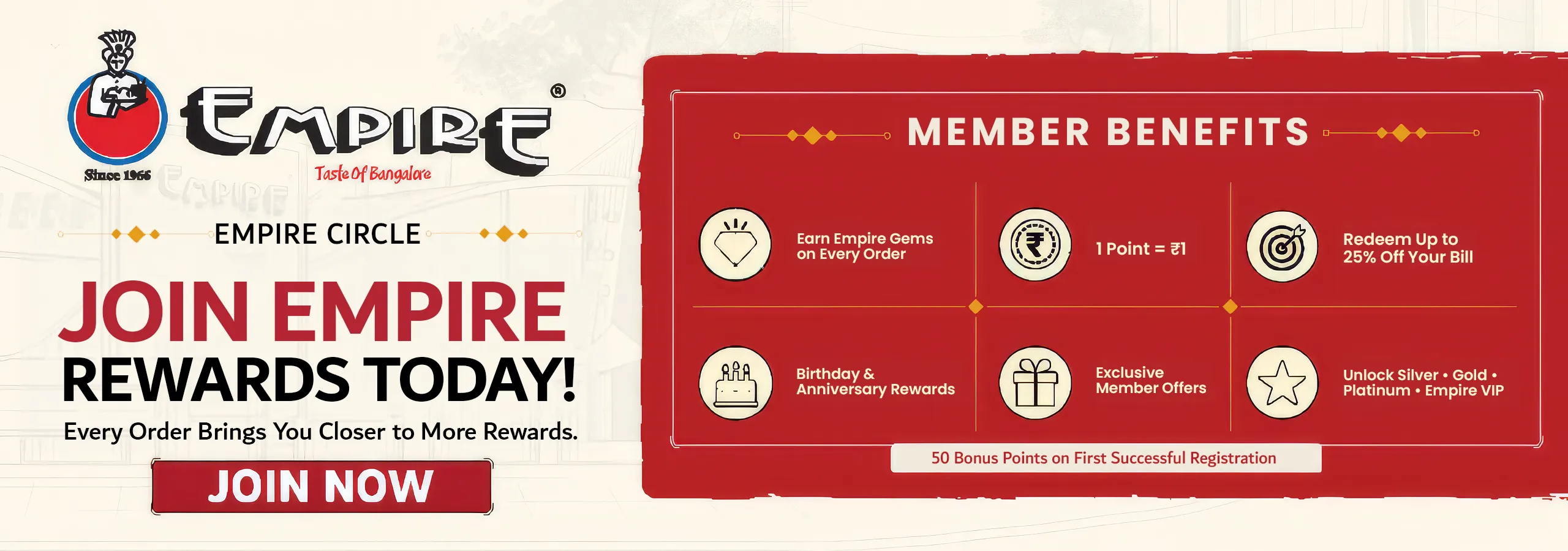Empire Restaurant banner 1
