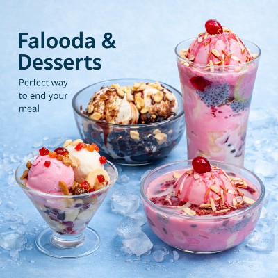 Falooda and Desserts