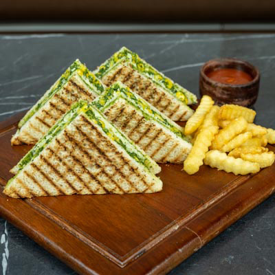 Corn & Cheese Sandwich