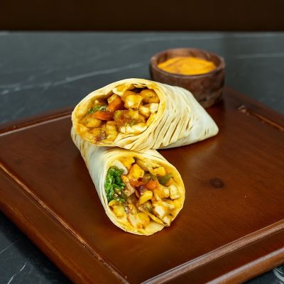 Tangy Paneer Wrap