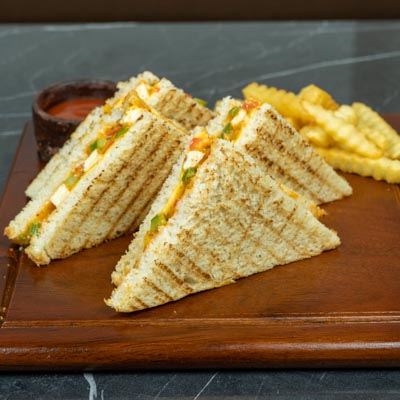 Peri Peri Cottage Cheese Sandwich