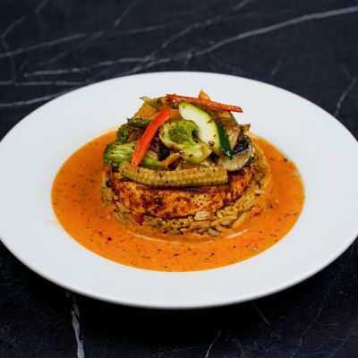 Grilled Cottage Cheese Rice Bowl