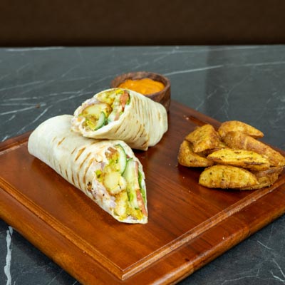Cheesy Supreme Wrap