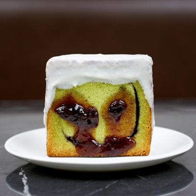 Pistachio Cherry Cake
